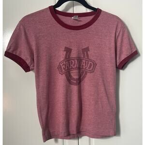 Vintage Farm-Aid T-Shirt Columbus, Ohio 2003 Heathered Red Size L